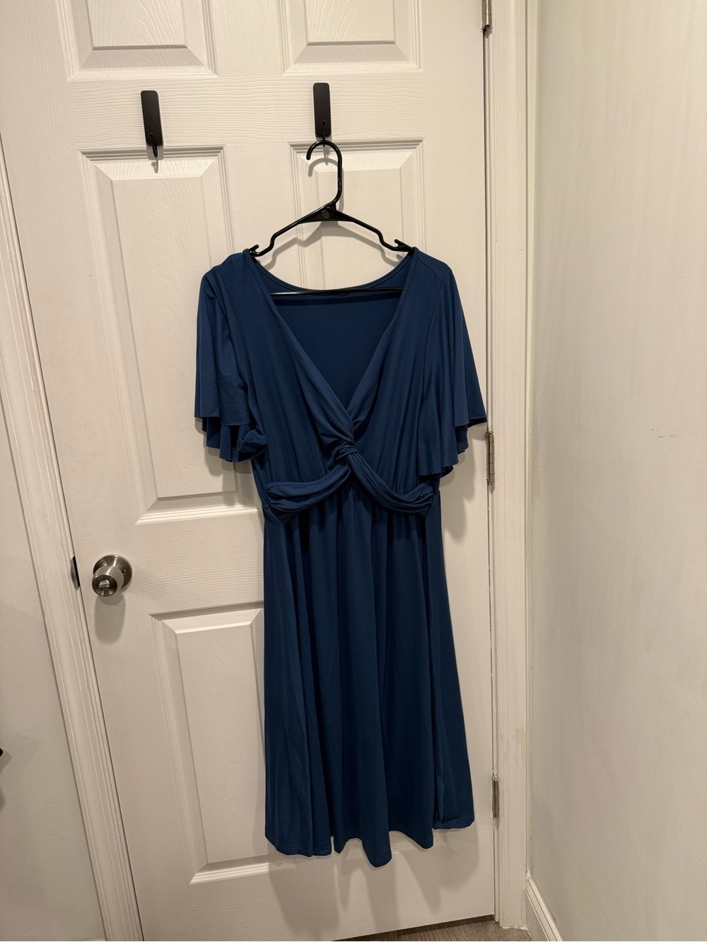 Blue Wrap Dress